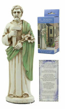 Saint Joseph Home Seller Kit With Prayer Card St Joseph Figurine Divinity - $14.99