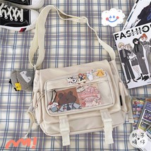 Japanese Style Crossbody Bag Women High School Girls JK itabag Transparent Pocke - £22.20 GBP