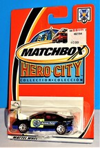 Matchbox 2003 Hero City Police Squad #27 Police Car Black - £2.36 GBP