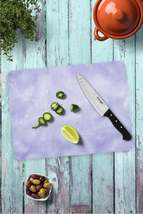 Lilac Texture Glass Cutting Board Glass Cutting Tray 40x30 Cm ARD-0024 - £23.18 GBP