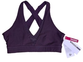 Mondetta Women&#39;s Training Sports Bra Moisture Wicking Size M Textured Ra... - £11.05 GBP