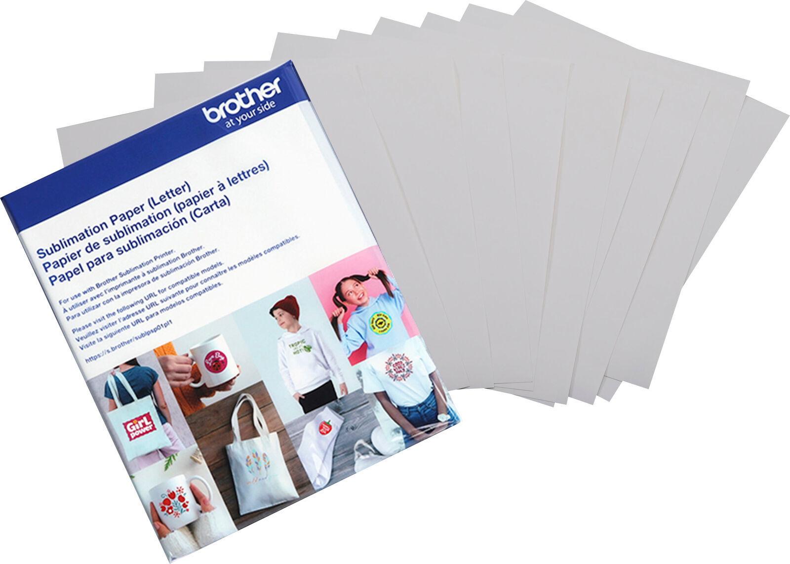 Brother - SP01PL 8.5" x 11" Sublimation Paper - 100 count