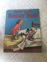 Vintage 1954 Meet The Bobbsey Twins Ec Wonder Books Children Kids Book - £12.54 GBP