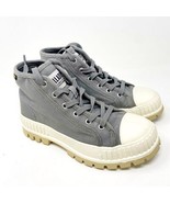 Palladium Pallashock Mid OG Granite Gray Womens Size 6.5 Boots 76681 070 - $44.95