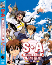 DVD Anime S.A Special A Class Complete Series (1-24) English Subtitle All Region - £19.33 GBP