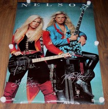 NELSON BAND POSTER VINTAGE 1991 WINTERLAND #8110 NEIL ZLOZOWER  - $59.99
