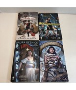 4 Laura Resnick Books Lot Esther Diamond Doppelgangster Misfortune Cookie - £15.57 GBP