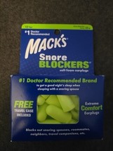 Mack&#39;s Snore Blockers Soft Foam Earplugs Green 12 Pairs(BN25) - $14.01