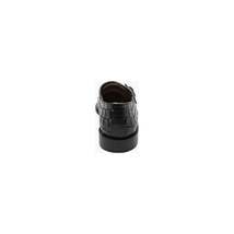 Stacy Adams Rapino Plain Toe Monk Strap Shoes Animal Print Black 25637-001 image 8