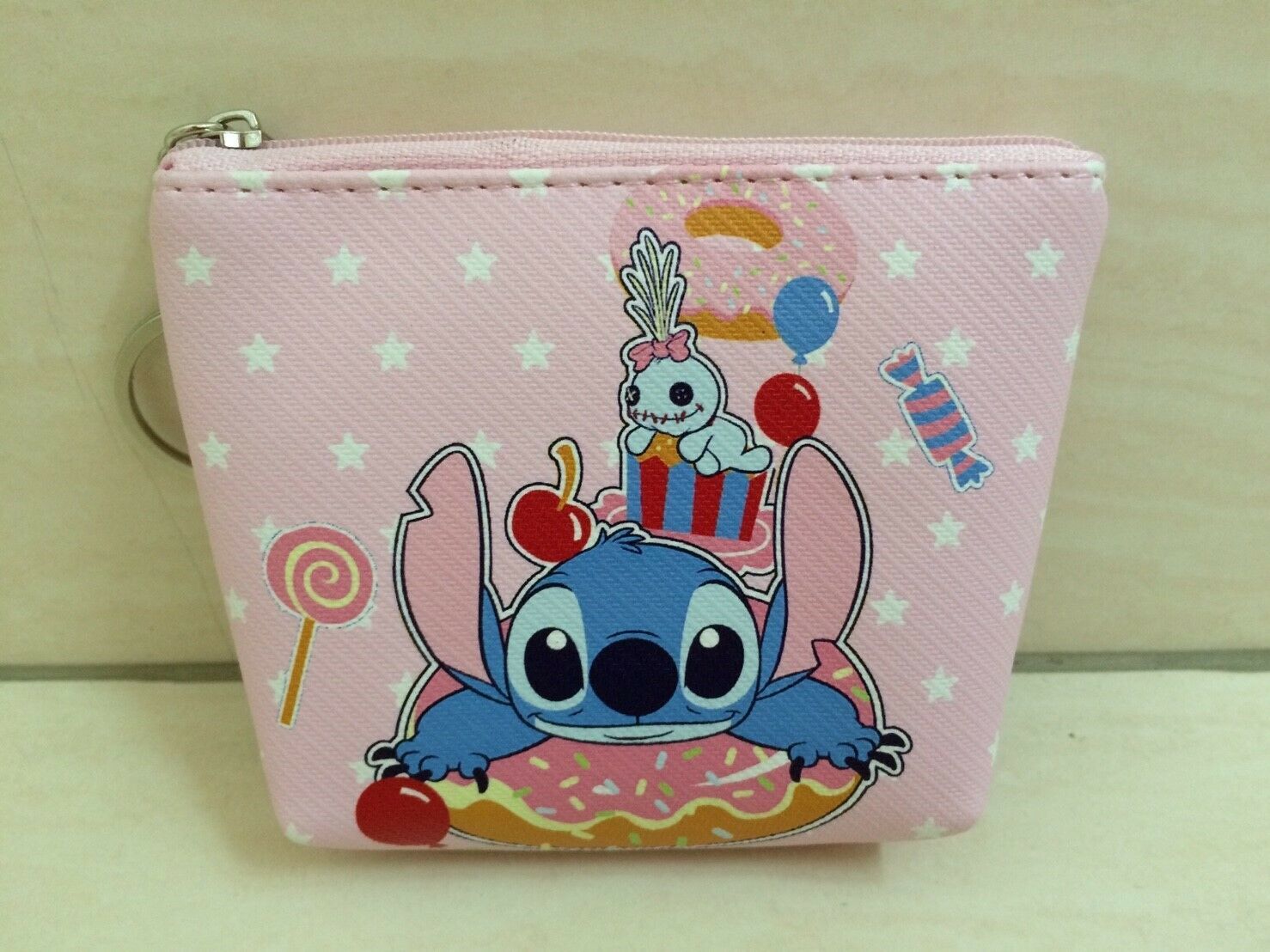 Disney Stitch And Scrump Coin Purse Bag. Sweet Theme. Pretty and RARE NEW - $14.99