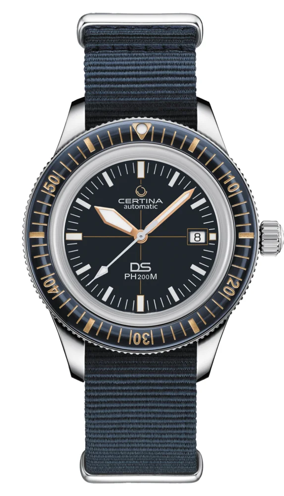 Watch Certina  for Men  Top Trendy  Casual Delicate Simple Black Blue Dial Casua