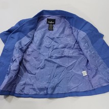 Positive Attitude RN#55126 Women's Blue 3-Button Blazer Jacket Size 4 Petite image 8