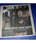 R.E.M. SHOW NEWSPAPER SUPPLEMENT VINTAGE 2003 - $34.16 CAD