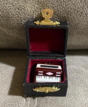 Musical instrument Accordion Guitar Pin Tie Tack 1.25 inches - $10.84