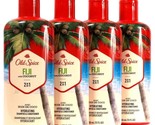 4 Count Old Spice Fiji Coconut 2in1 Hydrating Shampoo Conditioner Shine ... - $39.99