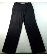 Levi&#39;s Pants Women Size 33 Black Corduroy Cotton Slash Pocket Pull On NWT - £20.91 GBP