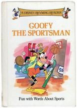 VINTAGE 1988 Disney Goofy the Sportsman Hardcover Book  - £11.67 GBP