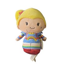 Hallmark Itty Bittys 5&quot; Rainbow Brite cute beanie stuffed doll EUC - $6.43
