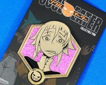 Soul Eater Crona Golden Glitter Portrait Enamel Pin - Anime Manga Figure - $14.99