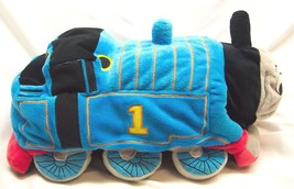 Thomas The Tank Engine Super Soft Bean Bag Pillow 16&quot; Plush Stuffed Animal Toy - £15.57 GBP