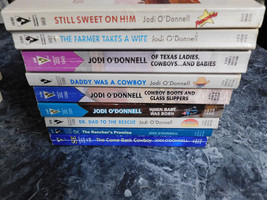 Silhouette Jodi O&#39;Donnell lot of 9 Contemporary Romance Paperbacks - £8.62 GBP