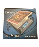 Mini CD Scale 100g Capacity 0.01g Resolution With Backlit LCD Stainless ... - $26.33 CAD