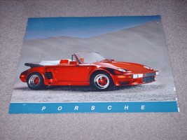 Red Porsche Convertible Vintage 1986 Saint Chateaux Galleries Art Print ... - £23.69 GBP