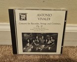 Vivaldi Concerti for Recorder, Strings, and Continuo (CD, 1987, Musical... - $6.64