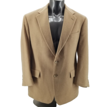 Vintage Polo Ralph Lauren Tan Camel Hair Sport Coat Blazer Jacket USA Me... - £54.60 GBP