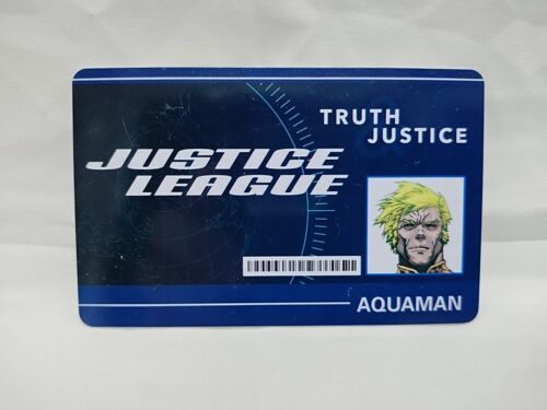 Heroclix Aquaman Justice League ID Card Unused WFID-005 - $10.88