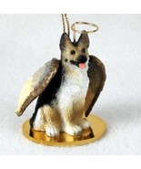 Small Angel GERMAN SHEPHERD TAN Dog Breed Angel Christmas Ornament - £11.74 GBP