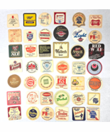 42 Vintage Beer Coaster Collection Pabst Point Gibbons Schlafly F&amp;S Laba... - $52.91 CAD