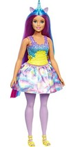 Barbie Dreamtopia Doll with Removable Unicorn Headband &amp; Tail, Blue &amp; Pu... - $14.99