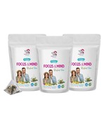 Brain stimulating tea - FOCUS AND MIND HERBAL TEA - Brain energy infusio... - £41.30 GBP