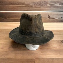 Indiana Jones Hat Official Licensed Adventure Wear M Waxed Fedora Brown Disney - £22.70 GBP