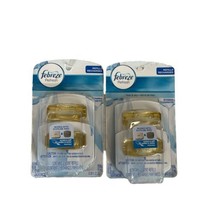 Febreze Refresh Linen &amp; Sky Air Freshener Set &amp; Refresh 2 Packs 4 Refills New - £24.30 GBP