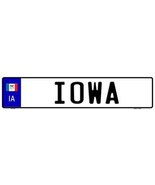 Iowa Novelty Metal European License Plate EP-083 - £17.54 GBP