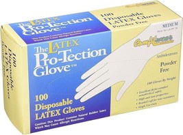 Comfitwear - Disposable Latex Gloves - Powder Free - Size Medium - $15.35+