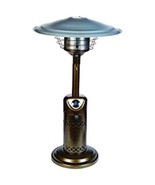 Living Accents 10,000 BTU Bronze Tabletop Propane Steel Patio Heater - $99.25