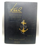 1968 US Navy Yearbook Keel Great Lakes Recruit Training Co. 469 - $39.99