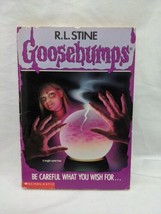 Goosebumps #12 Be Careful What You Wish For R. L. Stine 20th Edition Book - £7.03 GBP