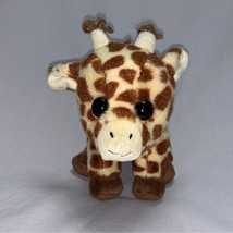 RARE Ty Beanie Peaches Giraffe Small 6” Plush Stuffed Animal Lovey Soft VelveTy - £47.47 GBP