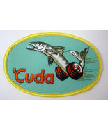 CUDA Plymouth Barracuda fish logo  vintage jacket or shirt   patch - $12.00