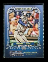 2012 Topps Gypsy Queen Future Stars Baseball Card FS-FF Freddie Freeman Braves - £7.77 GBP