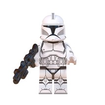 Clone trooper Phase I (Republic trooper) Star Wars Minifigures Building Toys - £2.39 GBP