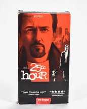 25th Hour- The 25th Hour - VHS 2003 - Edward Norton  - $8.90