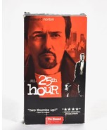 25th Hour- The 25th Hour - VHS 2003 - Edward Norton  - £6.97 GBP