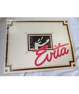 Evita Souvenir Program Brochure Booklet Lyrics Kennedy Center 1980s 
