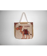 Large Rope Handle Dubai Camel Tote Shopping Bag - £14.82 GBP