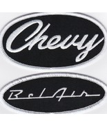 CHEVY BEL  AIR SEW/IRON ON PATCH BADGE EMBLEM EMBROIDERED - $240.95 MXN